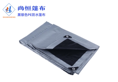 8×10米克重220g黑銀色pe篷布規(guī)格尺寸參數(shù)